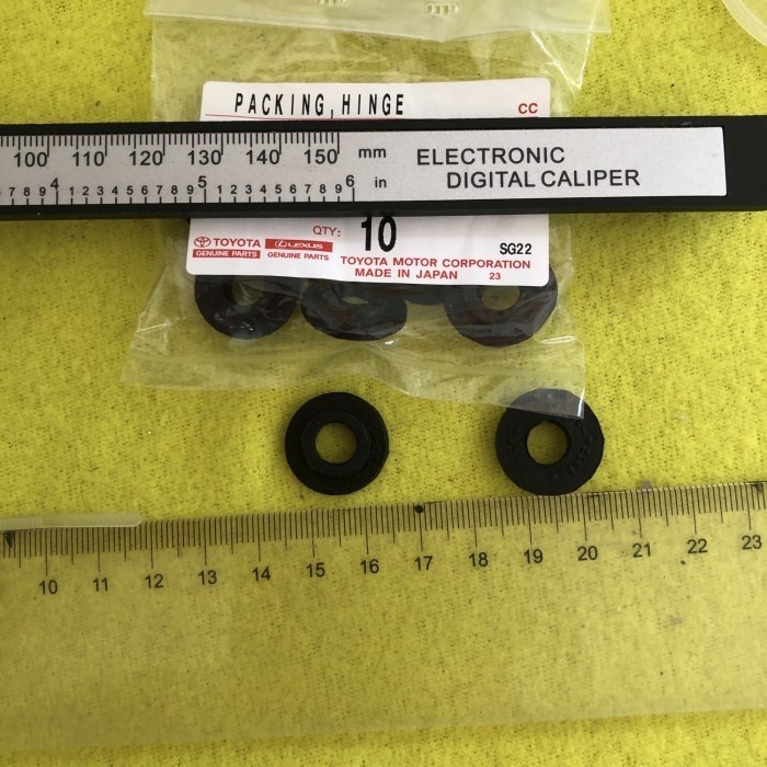 Jual karet engsel hinge jendela belakang angin seal ring hardtop fj40 ...