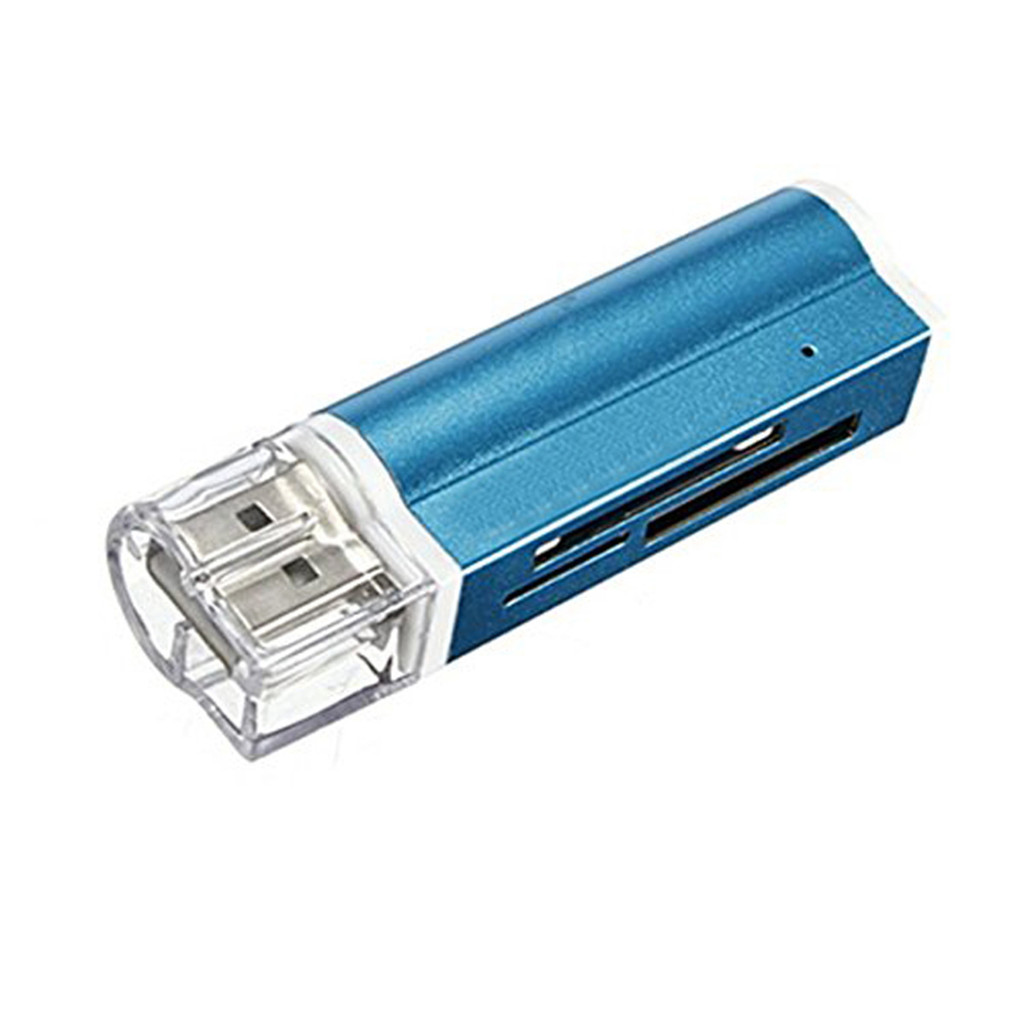 Jual 4-in-1 Lighter Shaped Card Reader Space Saving Quick Transmission ...