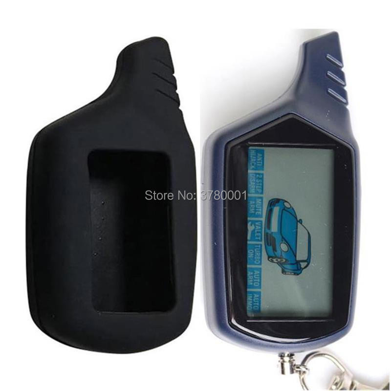 Jual Twage B6 Lcd Remote Control Key Fob Chain + Silicone case for ...
