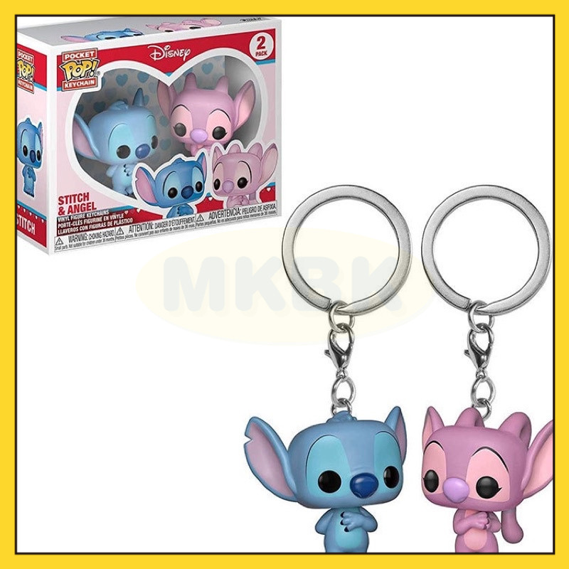 Jual ⭐ MKBK ⭐FUNKO POCKET POP 1 SET ( 2 PCS ) Couple Keychain Gantungan ...
