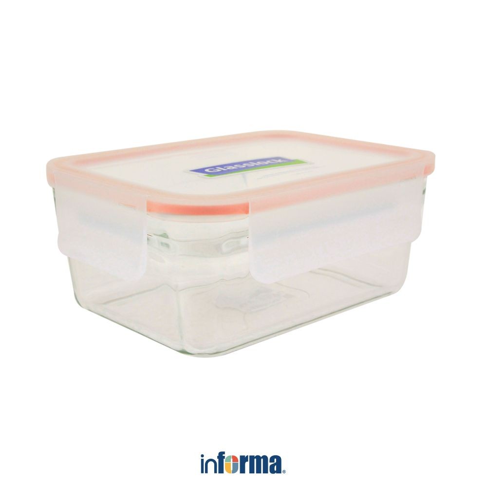 Jual Informa Glasslock 1.02 ltr Wadah Makanan Oven Smart Rectangel ...