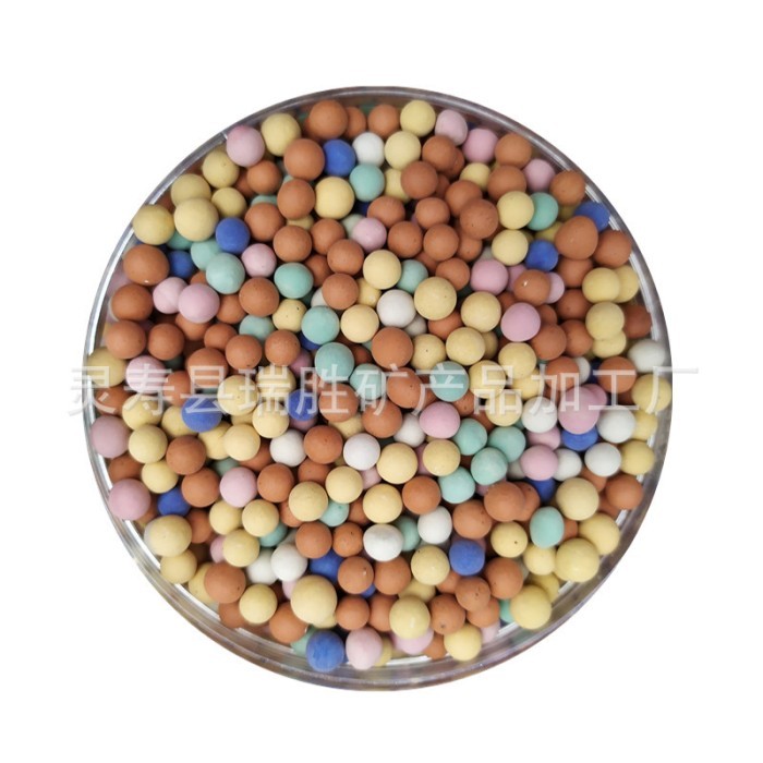 Jual Ceramsite Clay Ball Mix Color Media Filter Aquarium Tanaman 