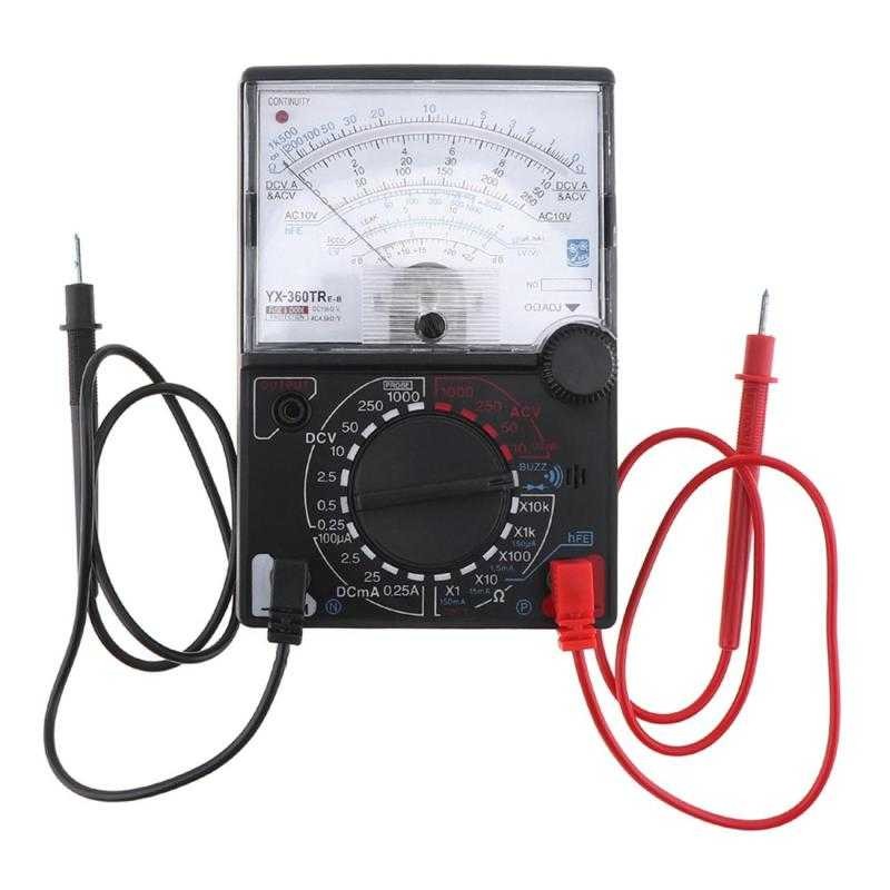 Jual Multimeter Multitester Analog Mini Pointer Display / Alat Tester ...