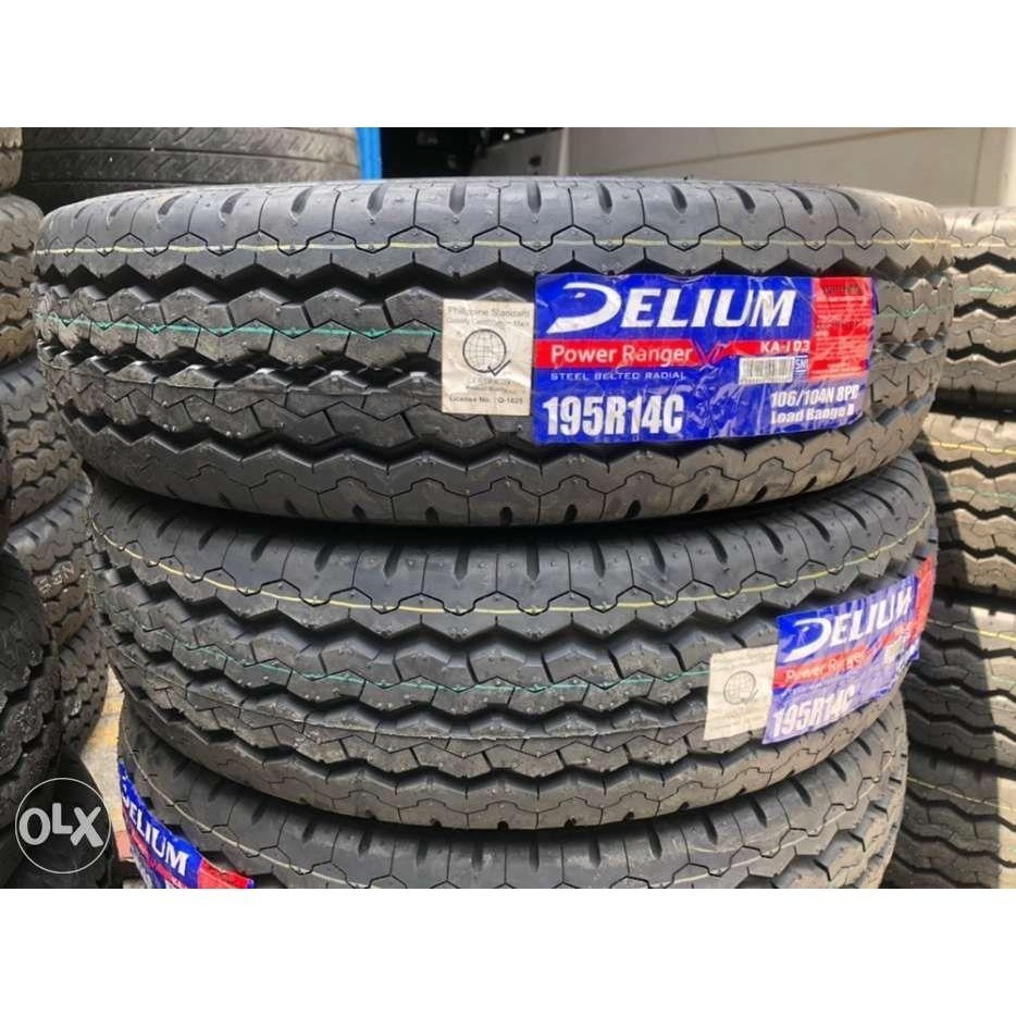 Jual 195 R14 8PR Delium Power Ranger Ukuran Untuk Ban Mobil Muatan ...