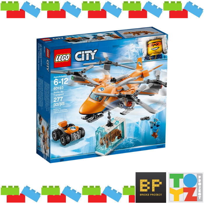 Jual Lego 60193 City - Arctic Air Transport (Bad Box) | Shopee Indonesia