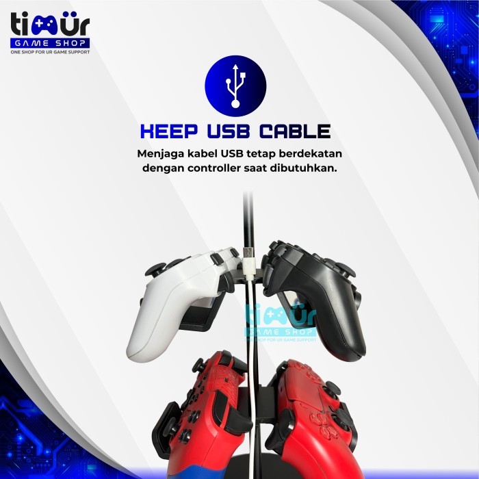 Jual BEST -Multiple Controller Stand Dudukan Stick Stik PS3 PS4 PS5 ...
