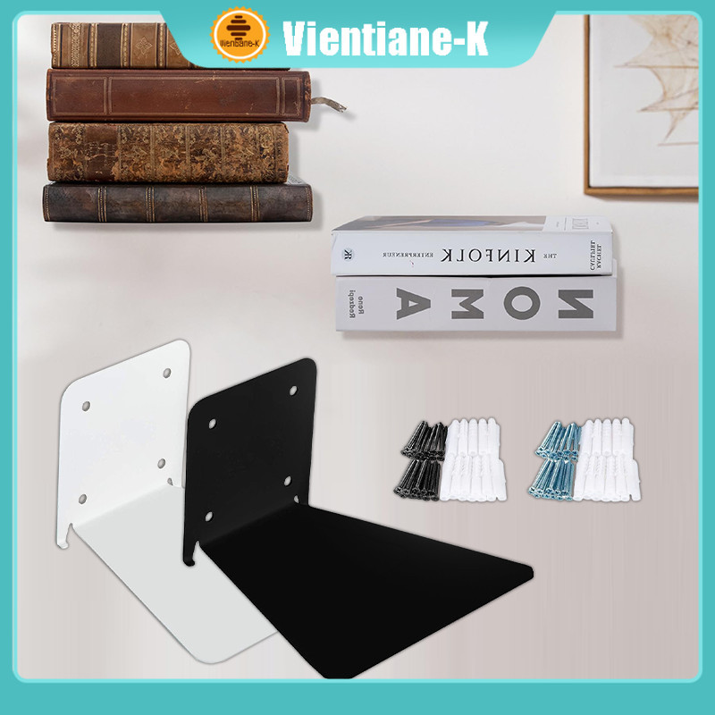 Jual Rak Buku Melayang / Floating Bookshelf Invisible / Wall Mounted ...