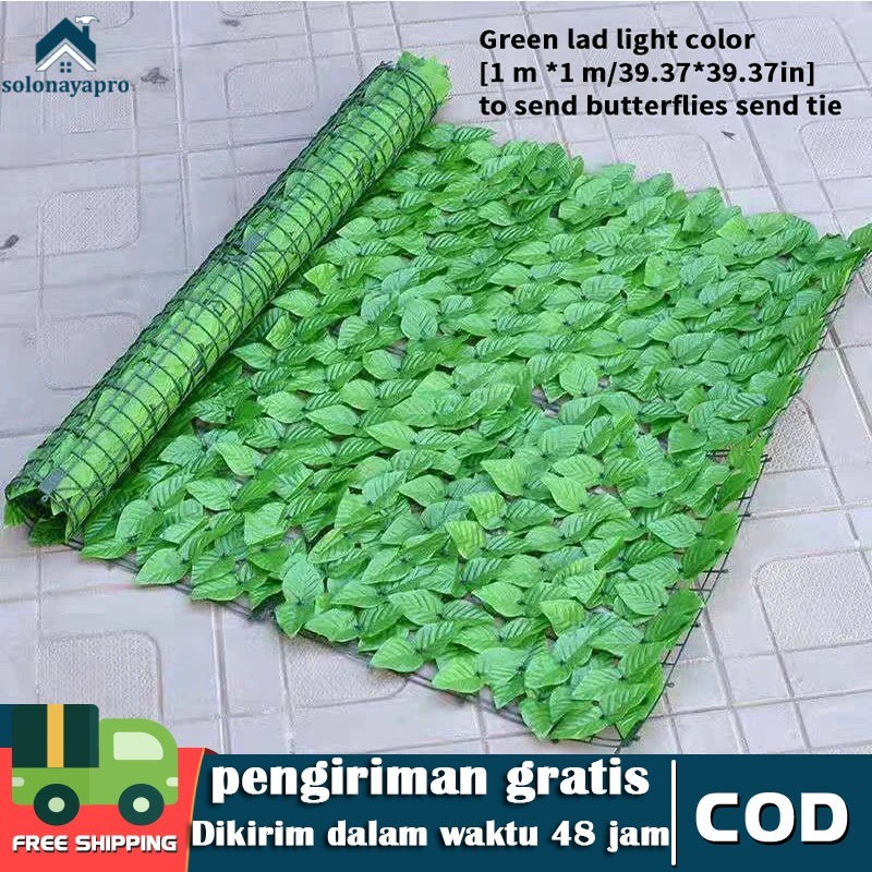 Jual DF34RE 【COD】Daun Rambat Sintetis 1M*3M Rumput Buatan Plastik ...