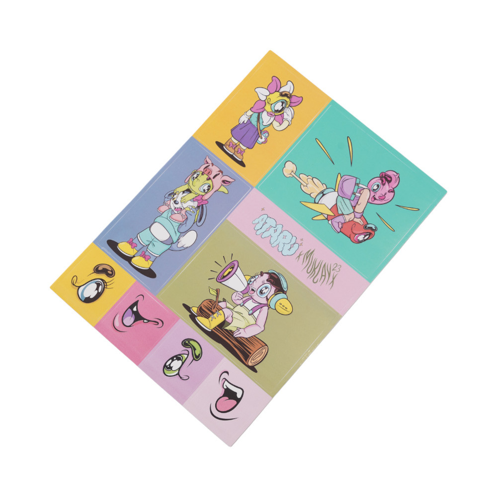 Jual Ataru Stiker Muklay Full Color Stiker Dekoratif Lucu Cute Stickers ...