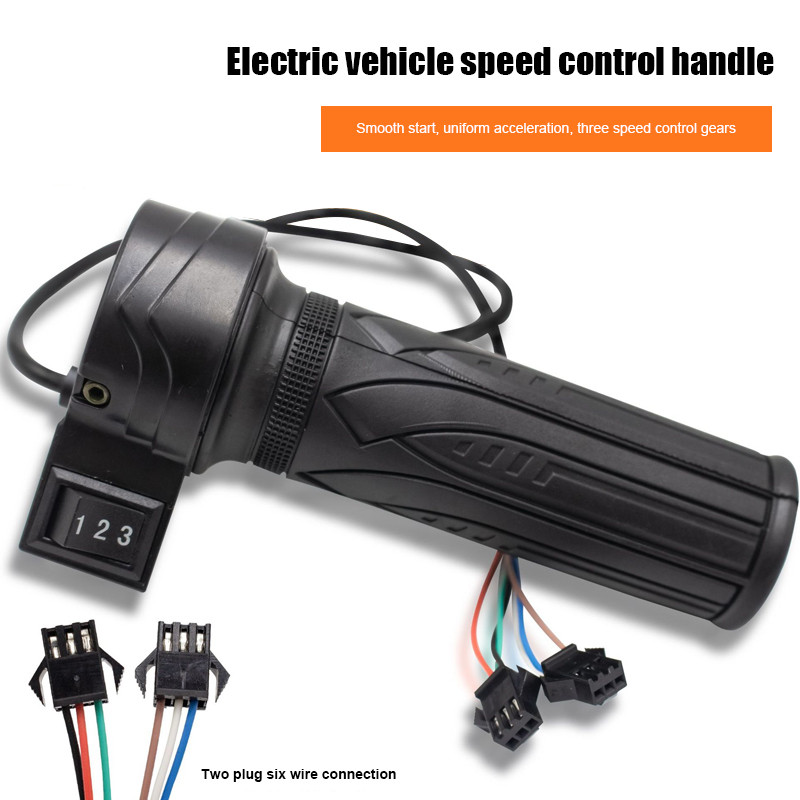 E Bike Throttle Electric Bike Thumb Throttle With Lcd Digital