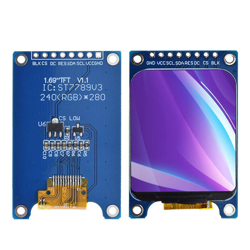Jual 1.69 Inch 1.69" Color TFT Display Module HD IPS LCD LED Screen ...