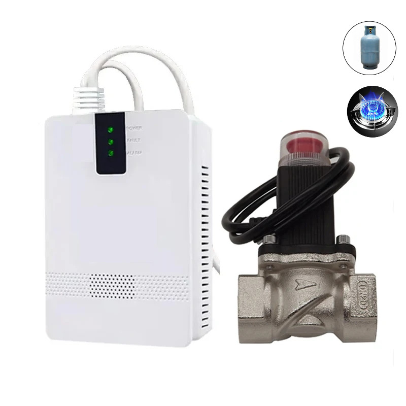 Jual Home Kitchen Security Fire Alarm Combustible Gas Sensor Methane ...