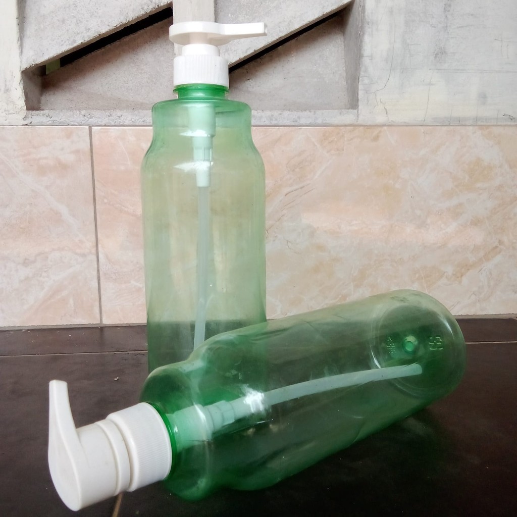 Jual Botol - Botol Kosong Model Pump ( pompa ) Model bulat ukuran 300 ...