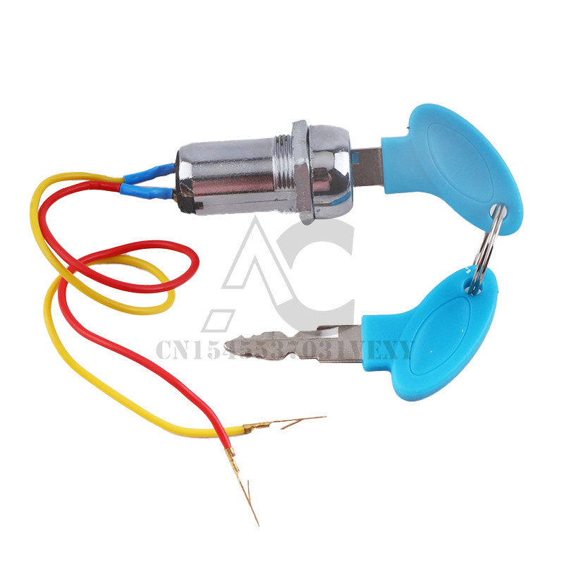 Jual Universal Starting Switch Key Lock Wires Ignition Power Keys ...