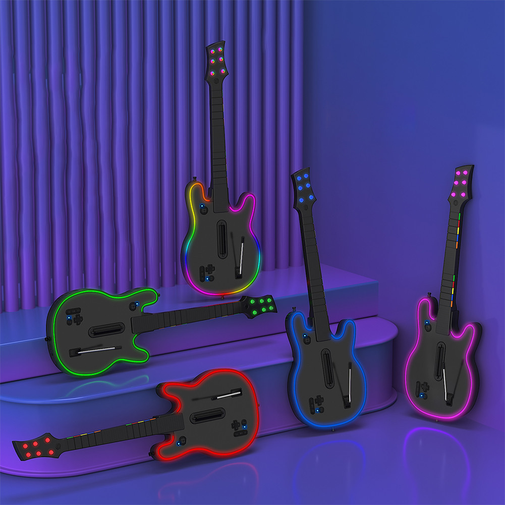 Jual Wireless Guitar Controller 2.4G Wireless Gaming Controller ...