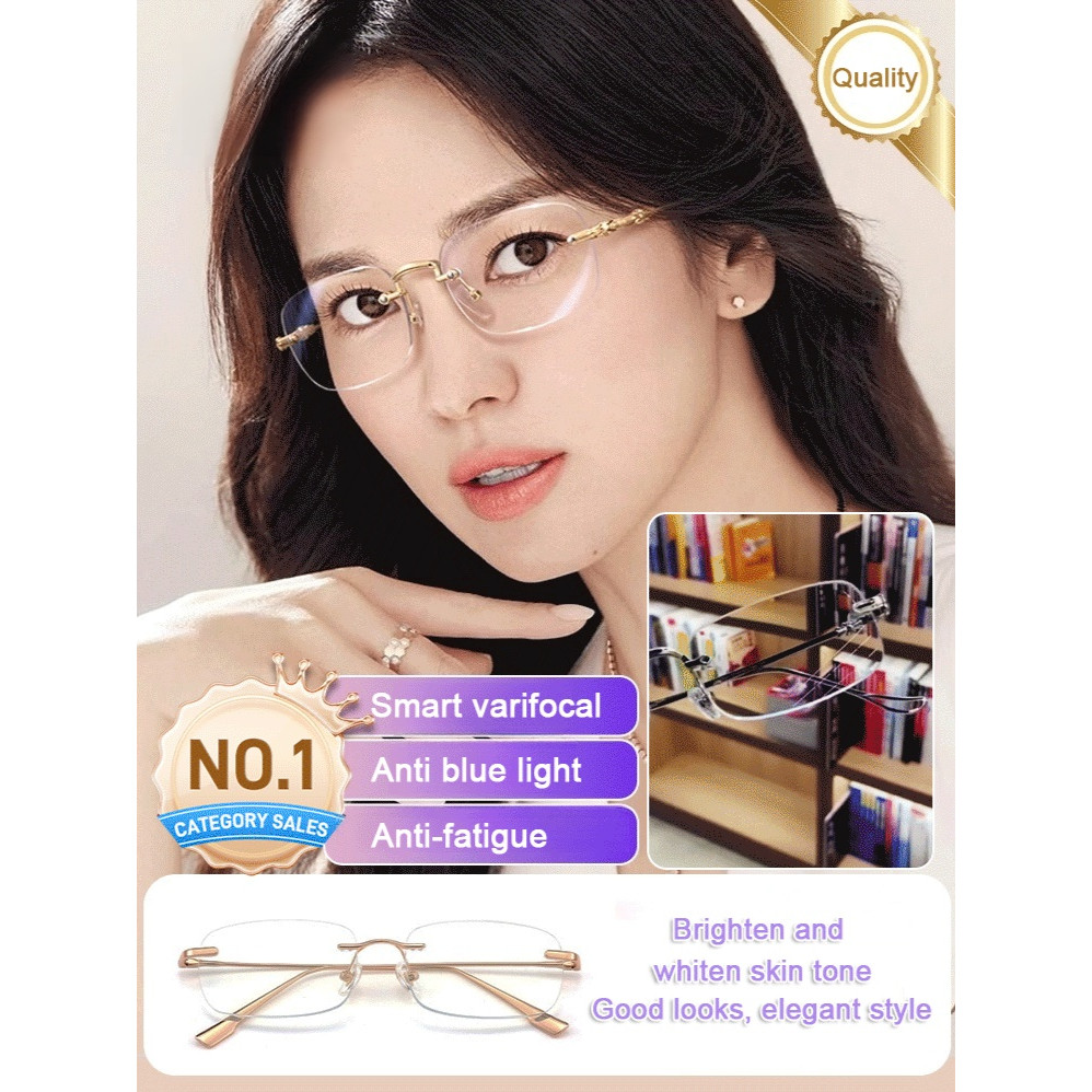 Jual Smart reading glasses, anti-radiation, anti-fatigue, high