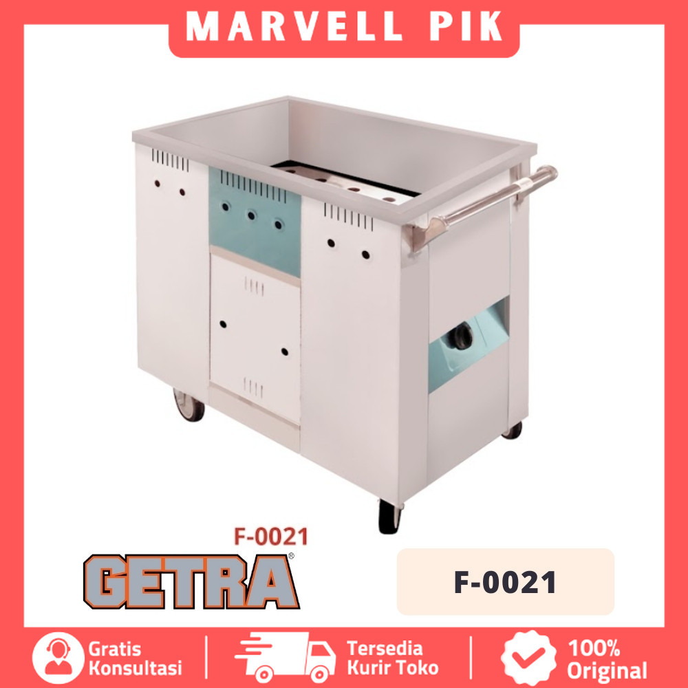 Jual PENGHANGAT DIM SUM / DIM SUM WARMER WITH TROLLEY GETRA F-0021 ...