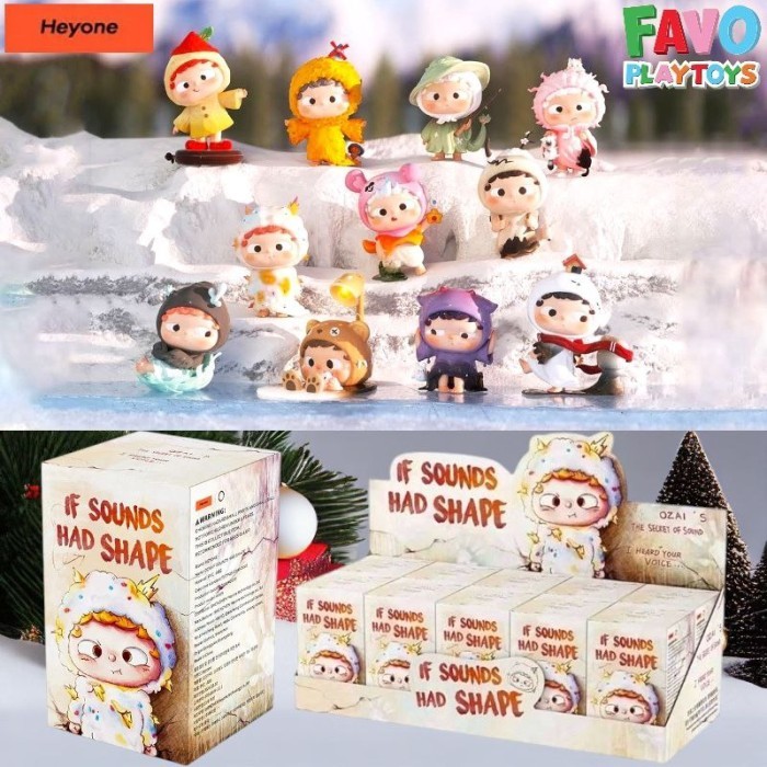 Jual HEYONE x OZAI If Sounds Had Shape Series Blind Box Figure | Shopee ...