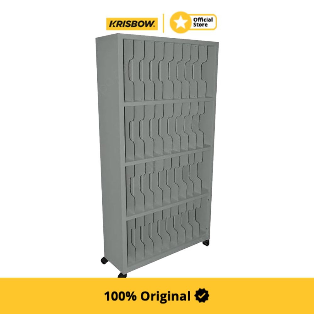 Jual Krisbow Filling Cabinet Lemari Arsip - Abu-Abu | Shopee Indonesia
