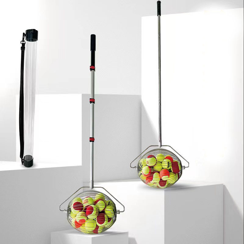 Jual Tennis Ball Picker Table Tennis Ball Golf Ball Collector Walnut ...