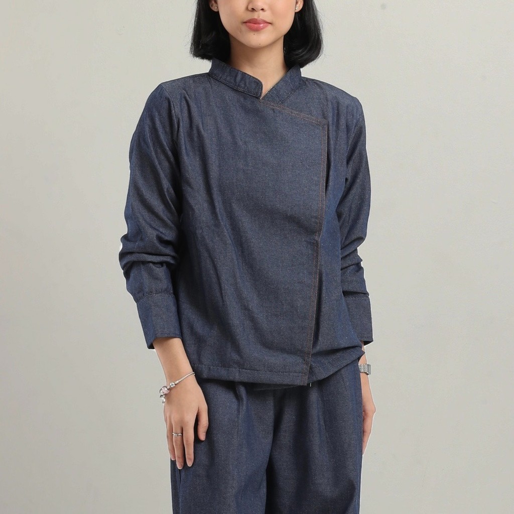 Jual TO.KART Safi Top | All-Day Denim Collection | Shopee Indonesia