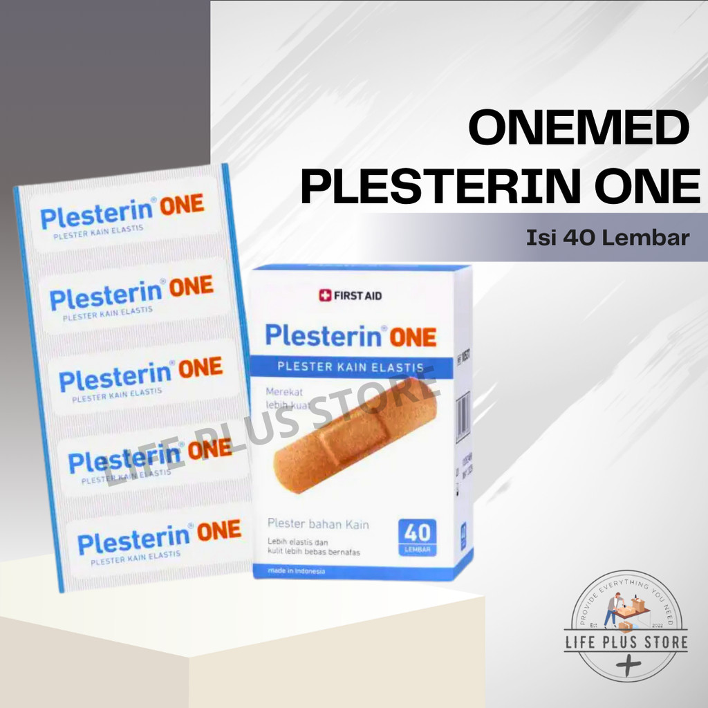 Jual ONEMED PLESTERIN ONE P1 BOX ISI 40 LEMBAR PER BOX | Shopee Indonesia