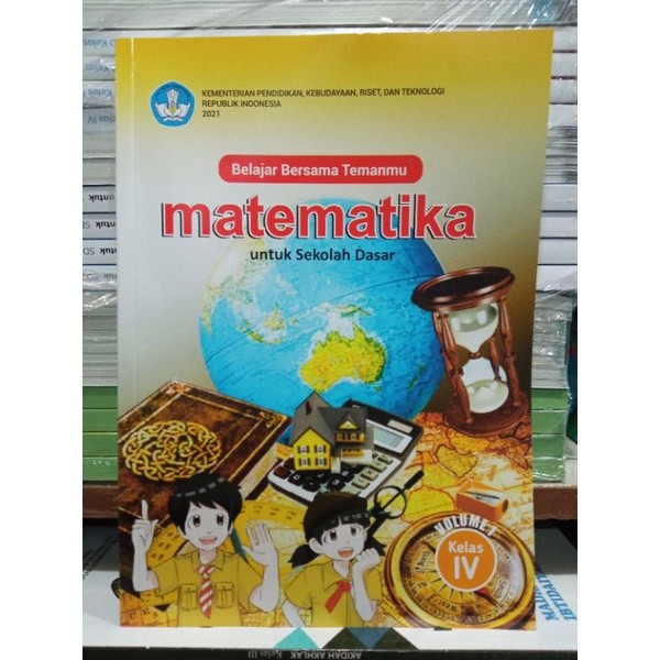 Jual BUKU MATEMATIKA UNTUK SD KELAS 4 VOLUME 1 KURIKULUM MERDEKA ...