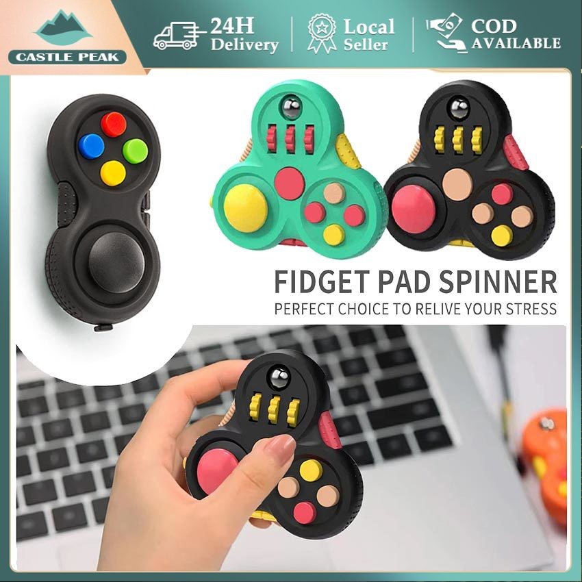 Jual The Fidget Pad Mini / The Fidget Pad Mini Motif / Anti-Kecemasan ...