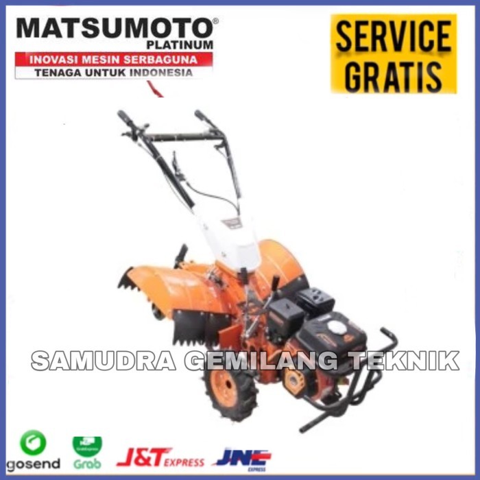 Jual Mesin Cultivator Traktor Mini Ridger Matsumoto MTM-1580 RD Bensin ...