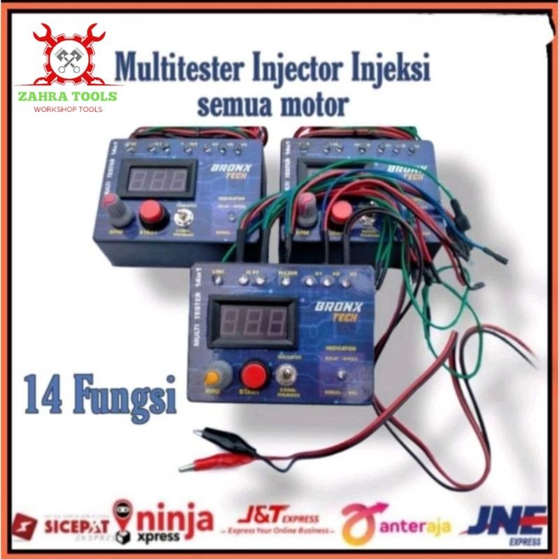 Jual multitester injeksi 5 fungsi tester injeksi tester injektor alat ...