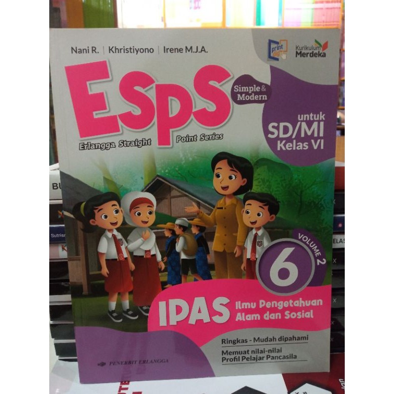 Jual BUKU ESPS IPAS ILMU PENGETAHUAN ALAM DAN SOSIAL VOLUME 2 UNTUK SD ...