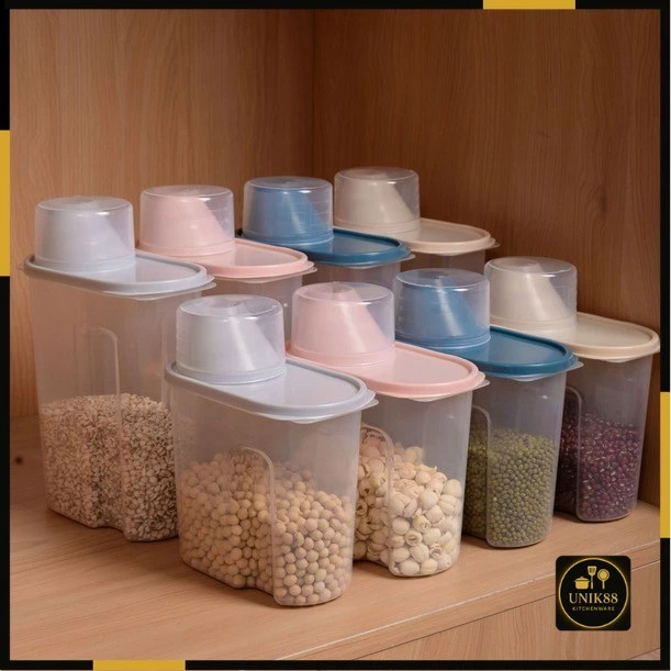 [UNIK88] Tempat Deterjen Bubuk / Deterjen Cair/ Wadah Sabun Cair Serbaguna | AutoStock