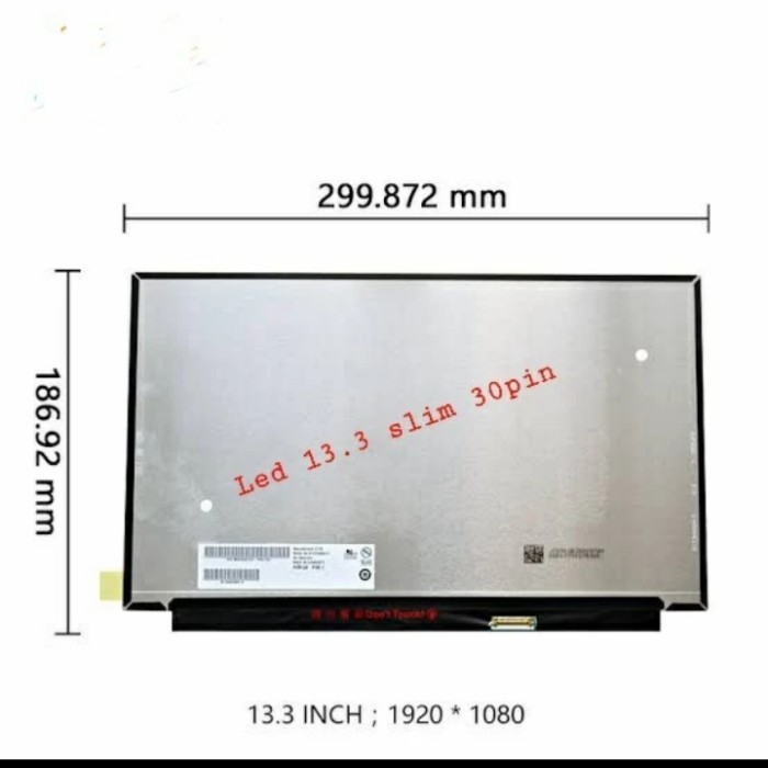 Dalle LCD Asus ZenBook UX331UN 13.3" FHD LED IPS Mat - 30 Broches - NEUF