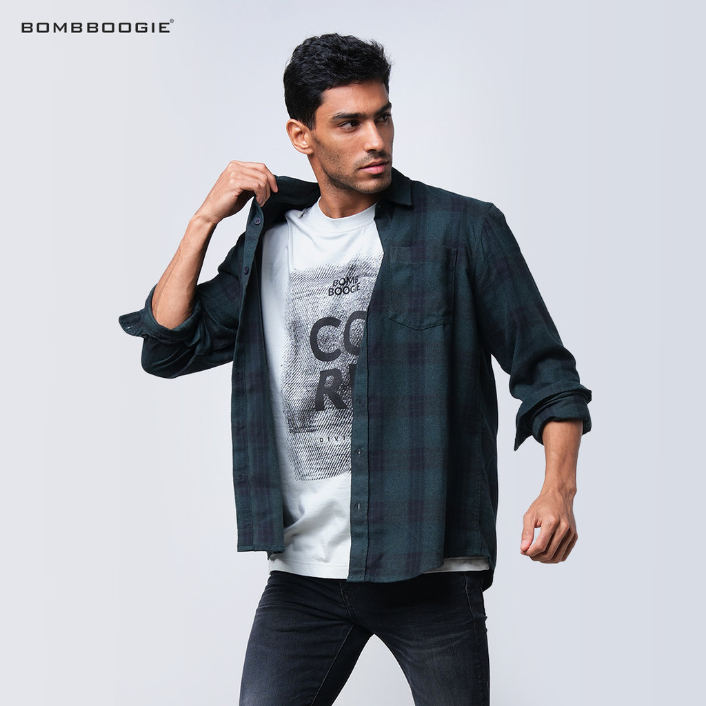 Bombboogie Rainy Days Kemeja Pria