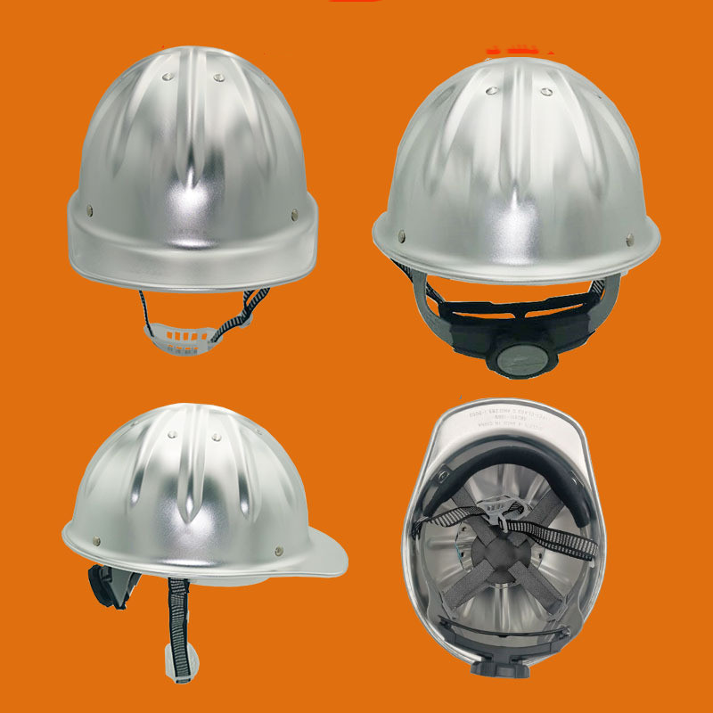 Jual CE Aluminum Safety Helmet Mining Hard Cap Engineering Premium ...