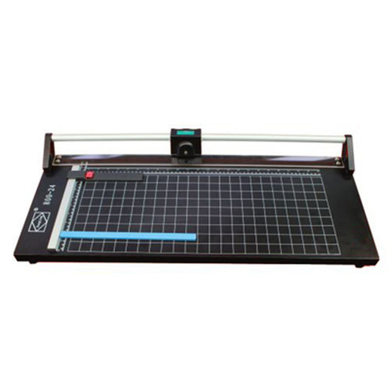 Jual 800-24 24 inch manual hob cutter, rolling paper cutter, iron plate ...