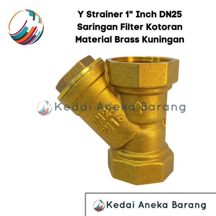 Jual IM99 Y Strainer Saringan Filter Kotoran Brass Kuningan 1 1