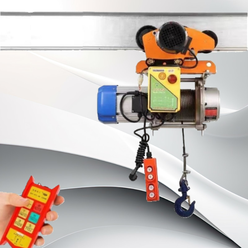 Jual Electric winch with pulley, 1500KG/1.5T Remote control lifting ...