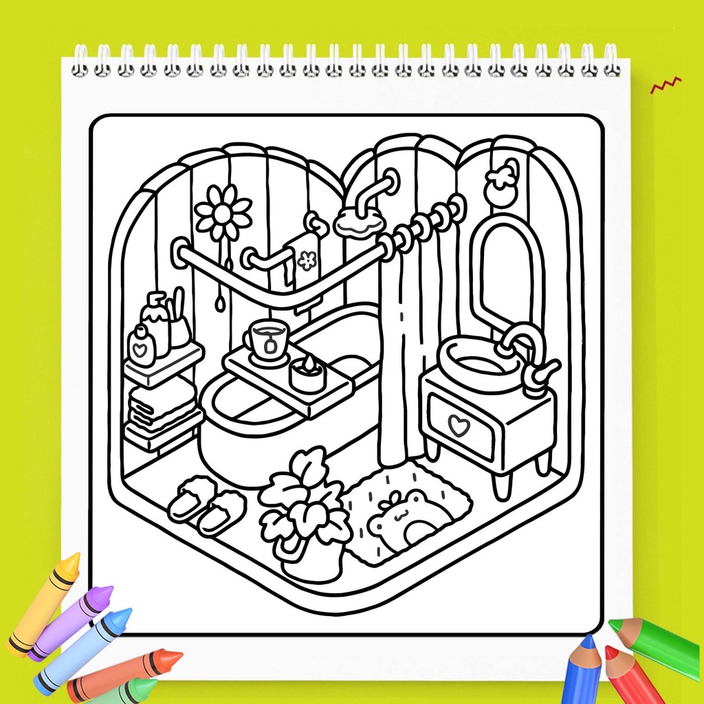 Jual Little Corner Coco Wyo Coloring Book Cute And Comfy Buku Mewarnai ...
