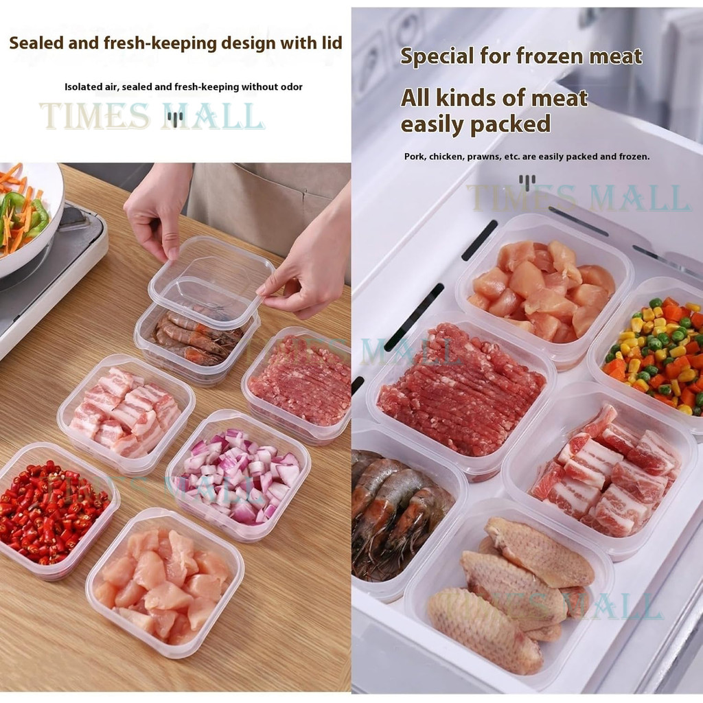 Jual Thinwall 350ml Square Kotak Kecil / Food Container Box Tempat ...
