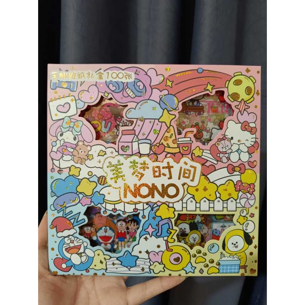 Jual Stiker Momo Nono & Cici Lotso, My Little Pony, Pincess Isi 100 ...