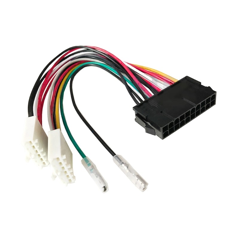 20Pin ATX Naar 2-Poort 6Pin AT PSU Converter Kabel 20 Pin ATX Naar AT Kabel 20Cm voor 386 286 486 586 Computer