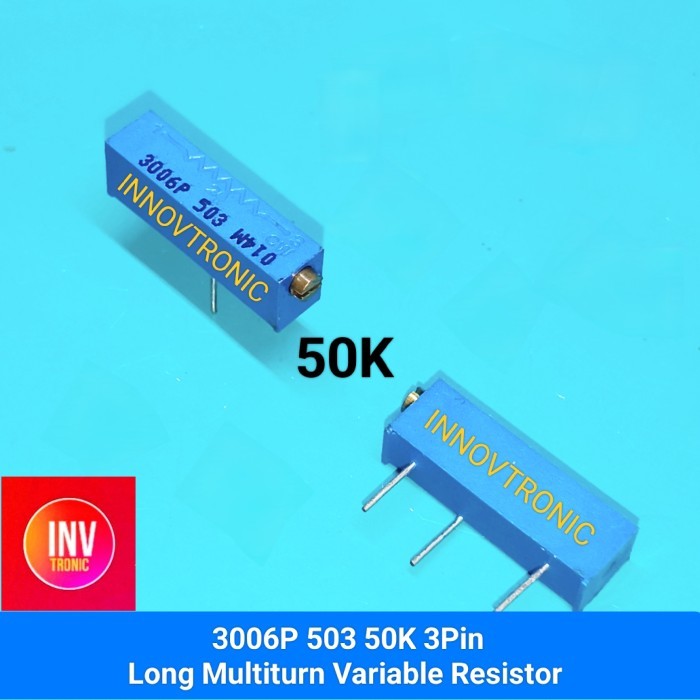 Jual 3006P 50K 503 3Pin Horisontal High Quality Precission Long ...