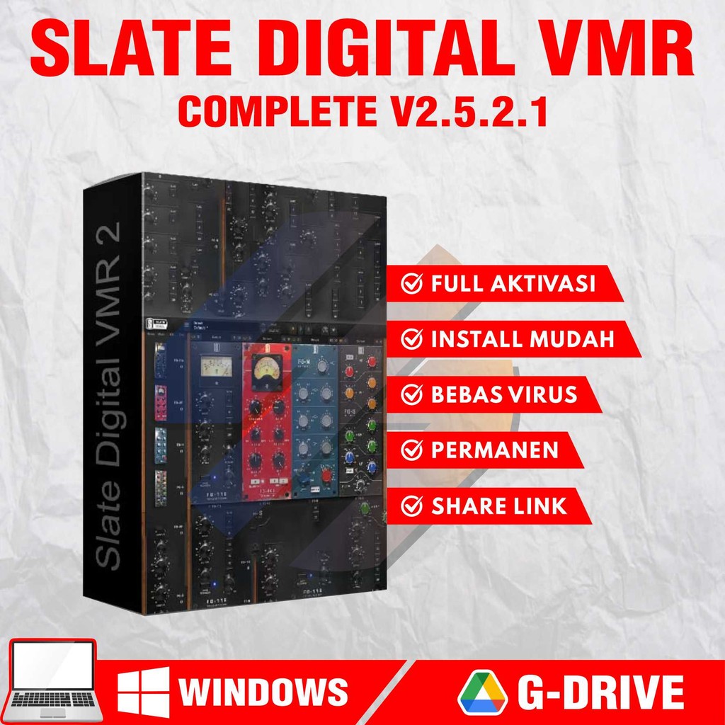 Jual Plugin Slate Digital VMR Complete Bundle v2.5 ( Full Activated ...
