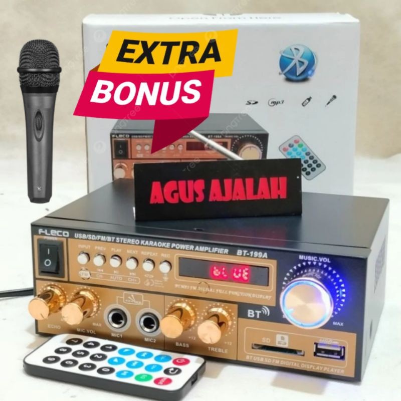 Jual Serba Cod COD POWER AMPLIFIER DIGITAL LED 600WATT BLUETOOTH BASS ...
