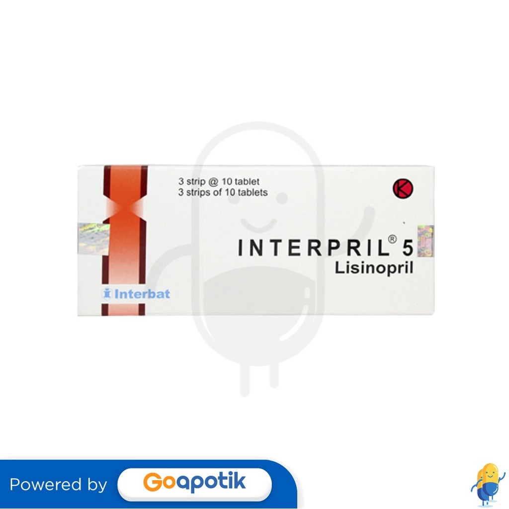 Jual Interpril 5 Mg Box 30 Tablet | Shopee Indonesia