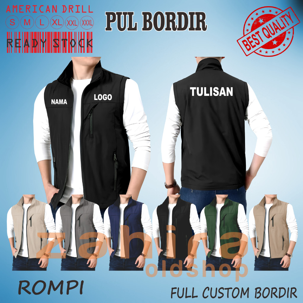 Jual Rompi Pria,Rompi Motor,Rompi Terlaris,Rompi Formal,Rompi Terbaru ...
