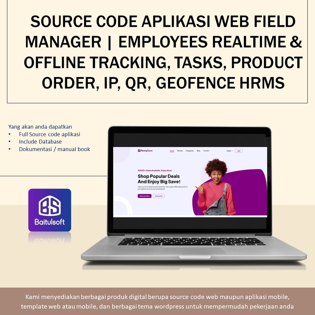 Jual SOURCE CODE APLIKASI WEB FIELD MANAGER | EMPLOYEES REALTIME ...