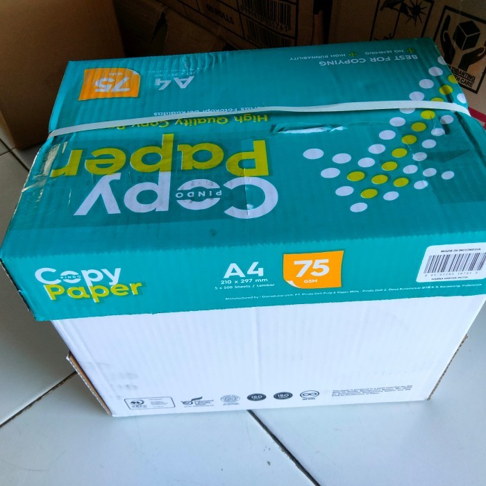 Jual Kertas HVS A4 Copy paper 70 Gram - Putih | Shopee Indonesia