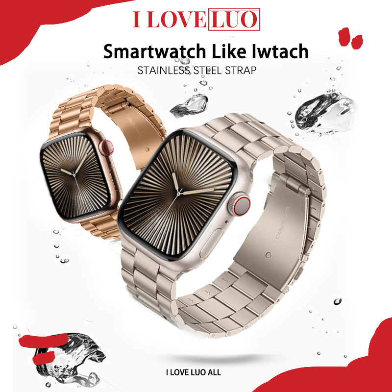 Jual Stainless Steel Strap for Apple Watch Ultra/ Ultra Series